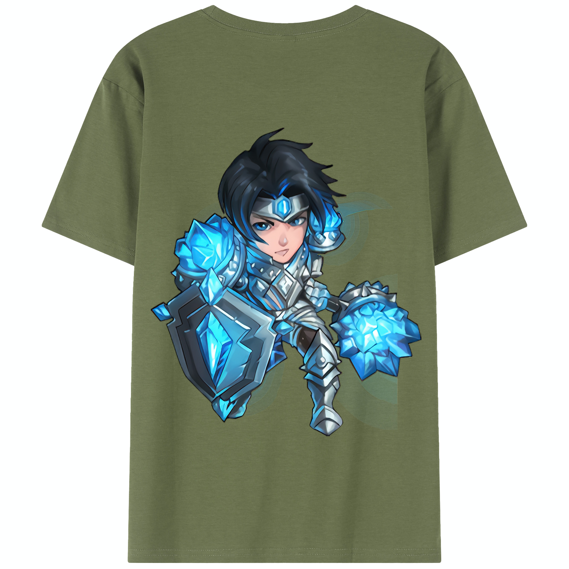 リーグ・オブ・レジェンド League of Legends LOL 綿100％半袖Tシャツ（背面プリント）